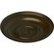 Ekena Millwork Niobe Ceiling Medallion (Fits Canopies up to 8 5/8"), Hand-Painted Green Gold, 18"OD x 1 1/2"P CM18NIGGS - alternate 3